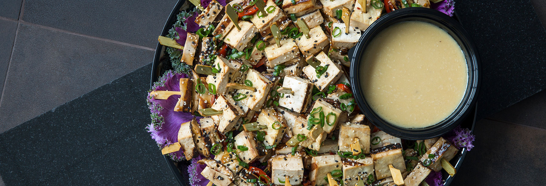 Grilled Tofu Platter